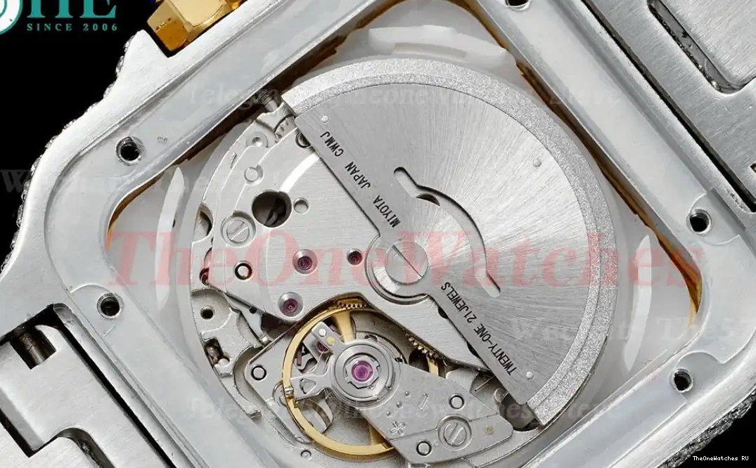 AMG MY9015 40mm Rmn XL SS YG SS Santos Dia 100 Mens 0422